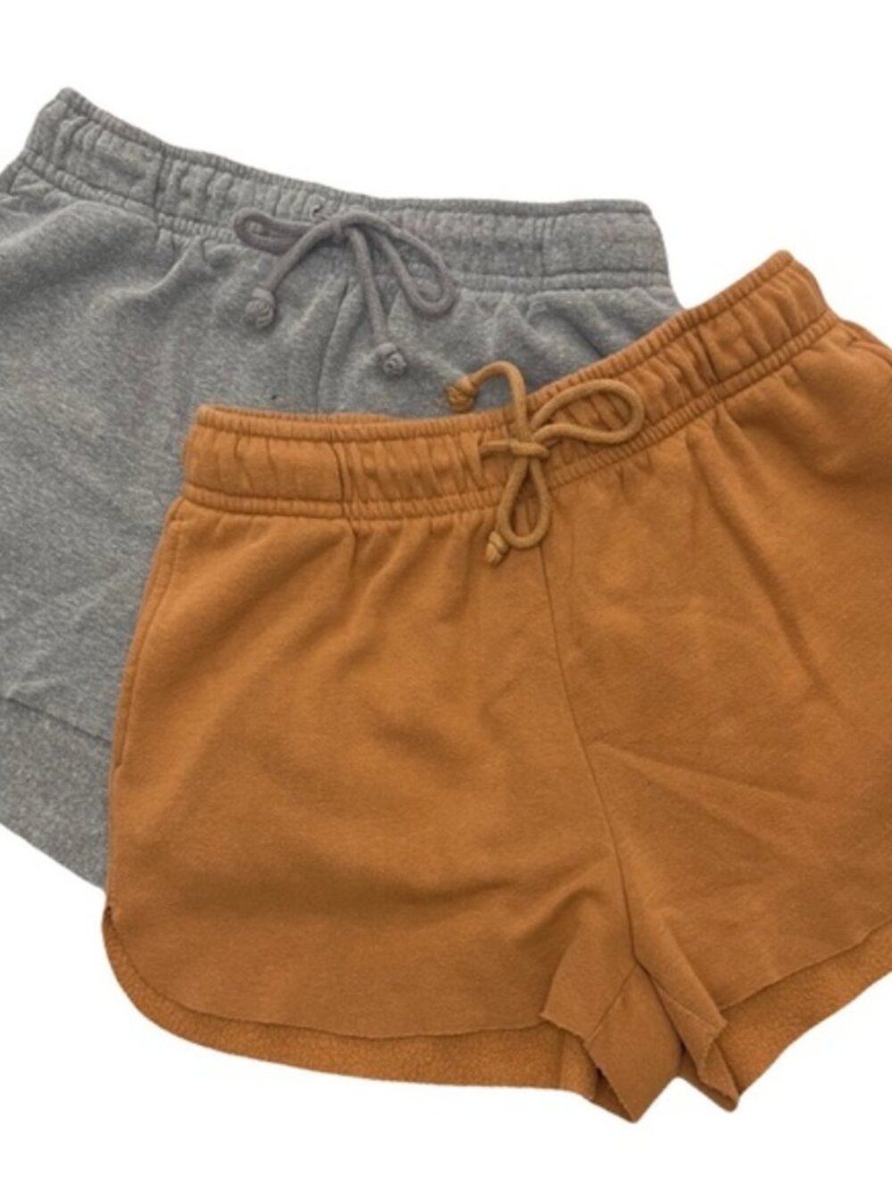 wild fable Drawstring Athletic Shorts in Brown and Gray
